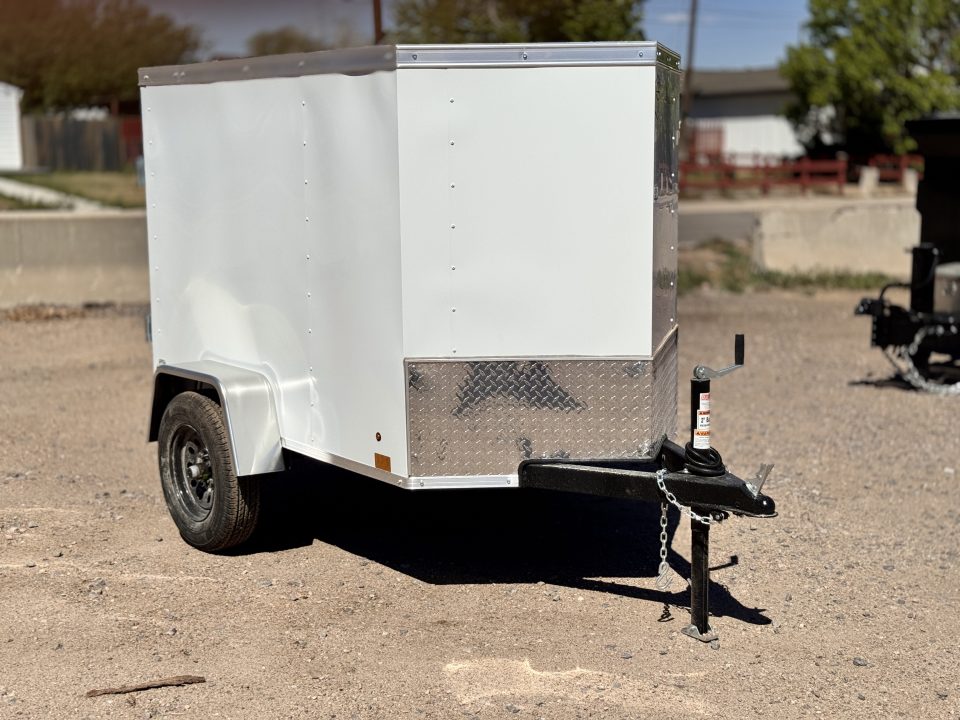 New 2026 Cross Trailers 4-6-1V Enclosed Barn Door 2K GVWR