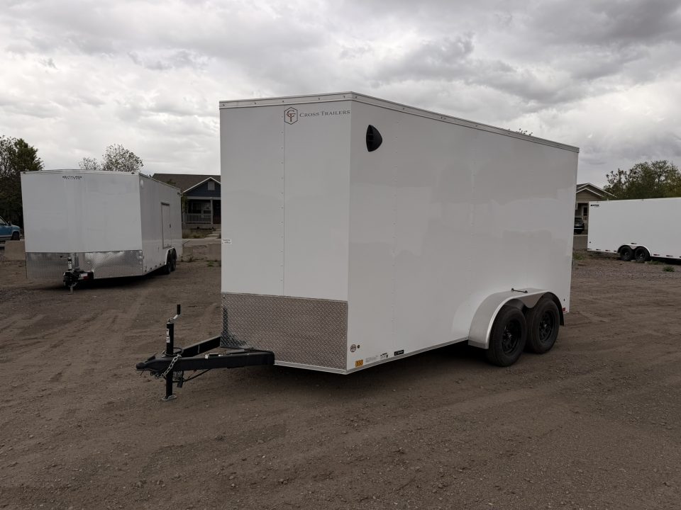 New 2026 Cross Trailers 7-14-1.5V Enclosed 7K GVWR