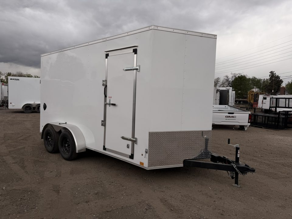 New 2026 Cross Trailers 7-14-1.5V Enclosed 7K GVWR
