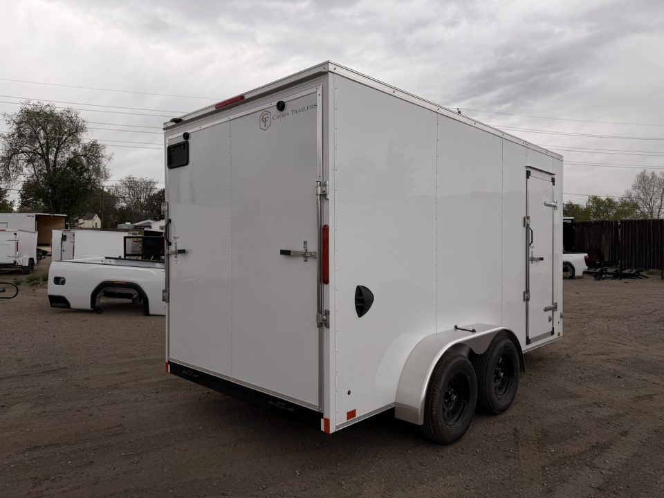New 2026 Cross Trailers 7-14-1.5V Enclosed 7K GVWR