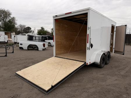 New 2026 Cross Trailers 7-14-1.5V Enclosed 7K GVWR