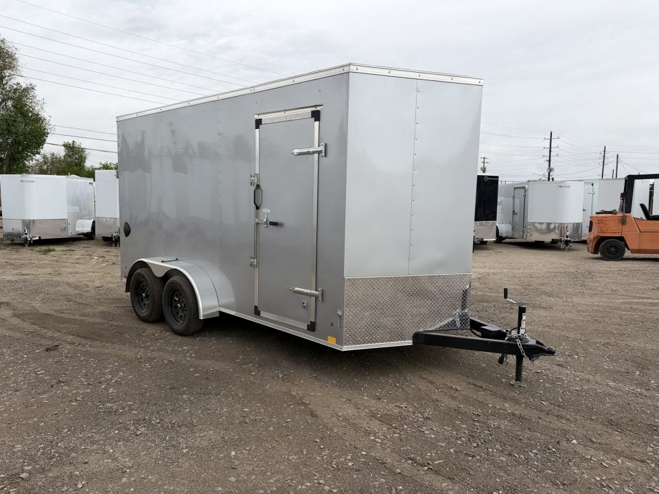 New 2026 Cross Trailers 7-14-1.5V Enclosed 7K GVWR