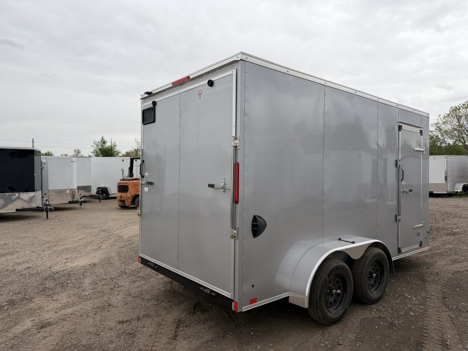 New 2026 Cross Trailers 7-14-1.5V Enclosed 7K GVWR