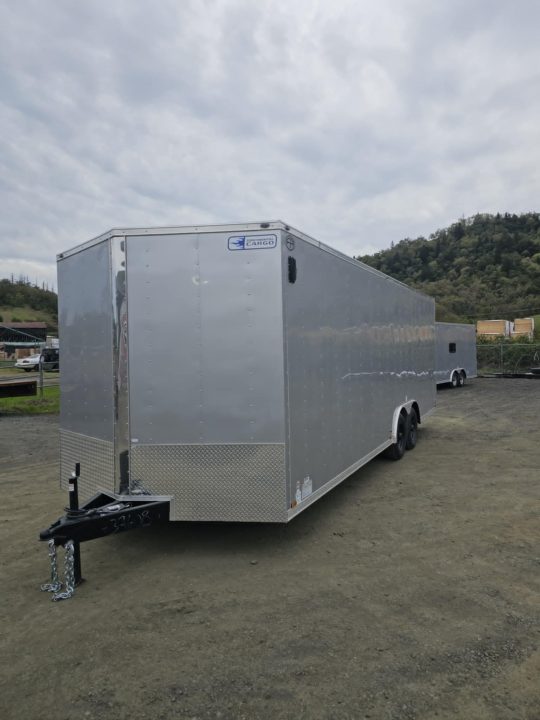 New ENCLOSED CAR HAULER CARGO BOX 2026 Continental VHW8524TA3 8.5X24 10,000 GVWR TRAILER