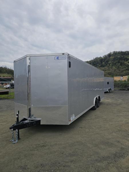 New ENCLOSED CAR HAULER CARGO BOX 2026 Continental VHW8524TA3 8.5X24 10,000 GVWR TRAILER