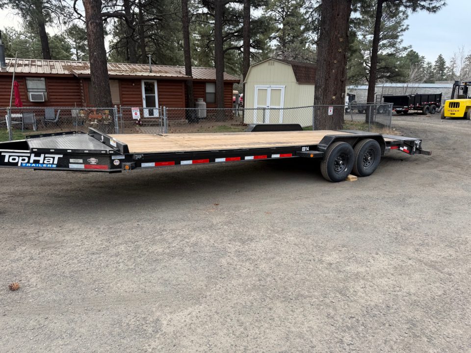 New 2026 Top Hat Trailers 83X20 Equipment Hauler With Jumbo Equipment Trailer