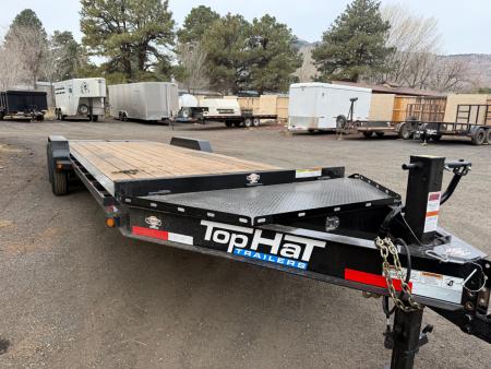 New 2026 Top Hat Trailers 83X20 Equipment Hauler With Jumbo Equipment Trailer