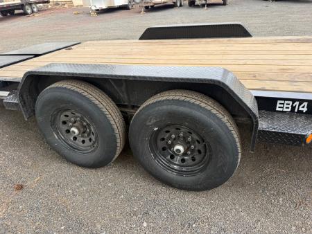 New 2026 Top Hat Trailers 83X20 Equipment Hauler With Jumbo Equipment Trailer