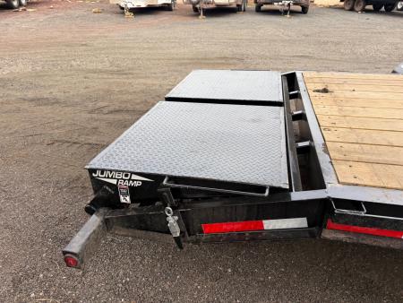 New 2026 Top Hat Trailers 83X20 Equipment Hauler With Jumbo Equipment Trailer