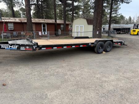 New 2026 Top Hat Trailers 83X20 Equipment Hauler With Jumbo Equipment Trailer