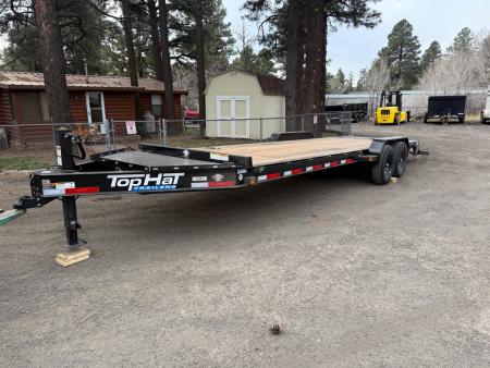 New 2026 Top Hat Trailers 83X20 Equipment Hauler With Jumbo Equipment Trailer