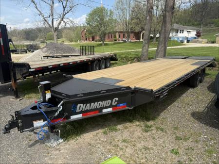 New 2026 Diamond C Trailers DEC 207 24X102 Equipment Trailer