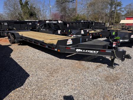 New 2026 Hillcrest Trailers 176213SE 7x21+3 w/Mega Ramps Equipment Trailer