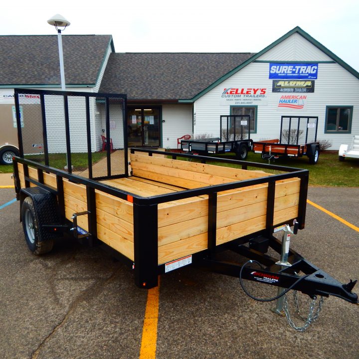 New 2026 Sure-Trac 7x14 5k 3 Board Utility Trailer