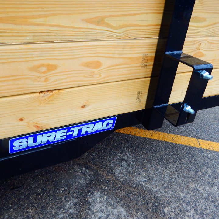 New 2026 Sure-Trac 7x14 5k 3 Board Utility Trailer