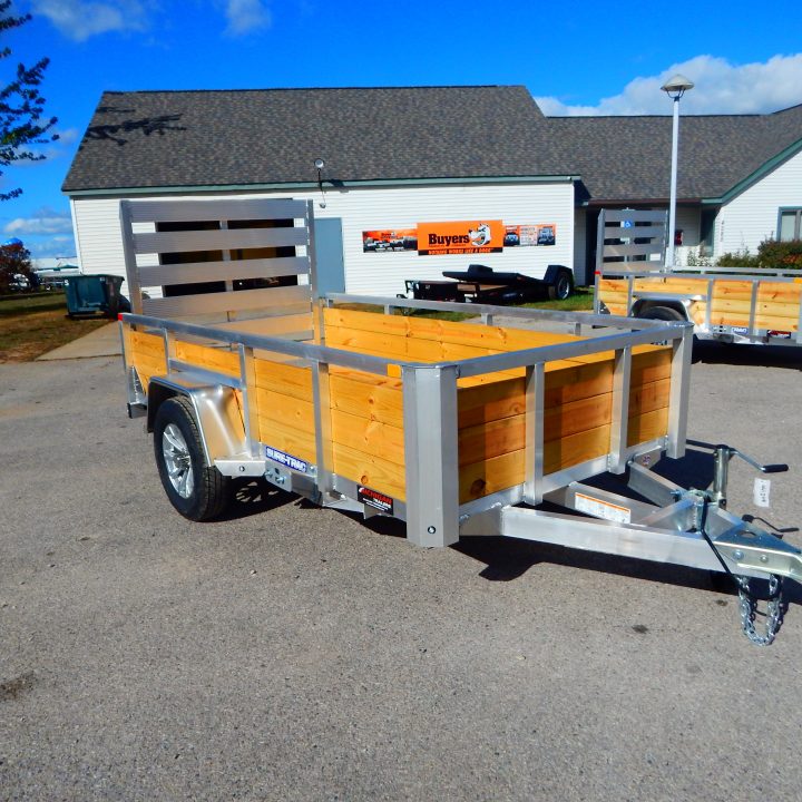 New 2026 Sure-Trac 5x10 3k 3 Board Utility Trailer