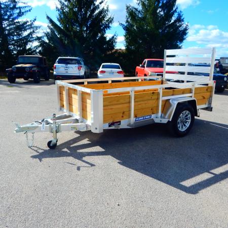 New 2026 Sure-Trac 5x10 3k 3 Board Utility Trailer