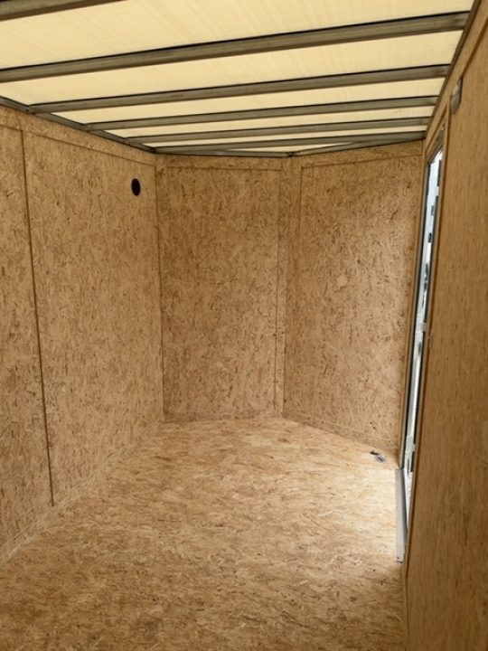 New 2026 Impact Trailers Quake 6x12 3K Ramp Door V-Nose