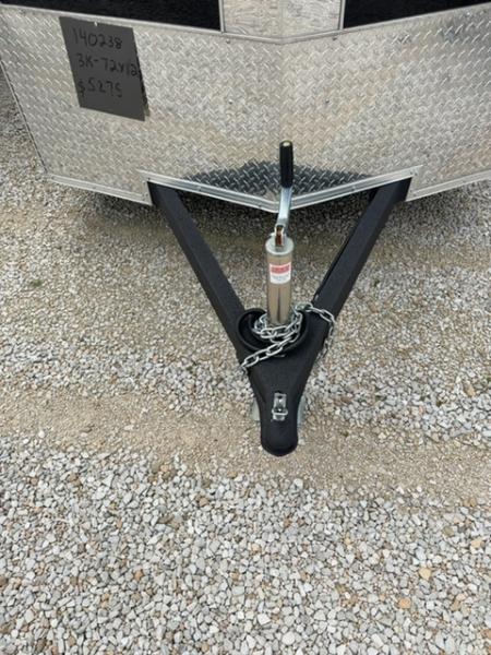New 2026 Impact Trailers Quake 6x12 3K Ramp Door V-Nose