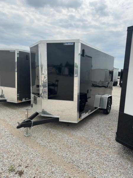 New 2026 Impact Trailers Quake 6x12 3K Ramp Door V-Nose