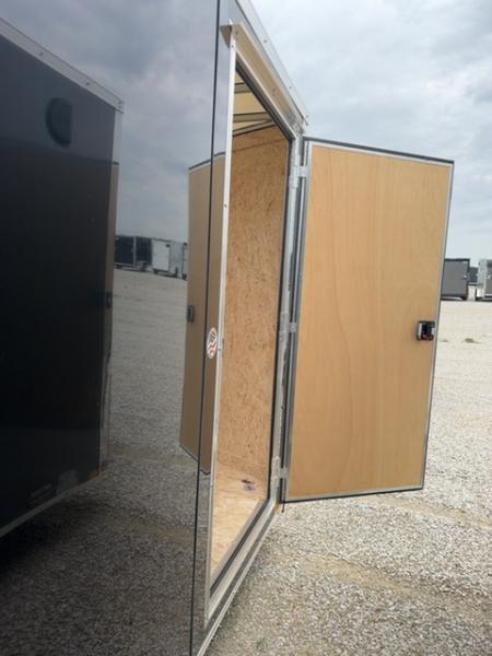 New 2026 Impact Trailers Quake 6x12 3K Ramp Door V-Nose