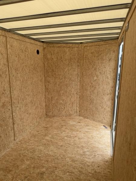 New 2026 Impact Trailers Quake 6x12 3K Ramp Door V-Nose