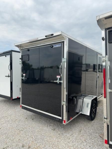 New 2026 Impact Trailers Quake 6x12 3K Ramp Door V-Nose