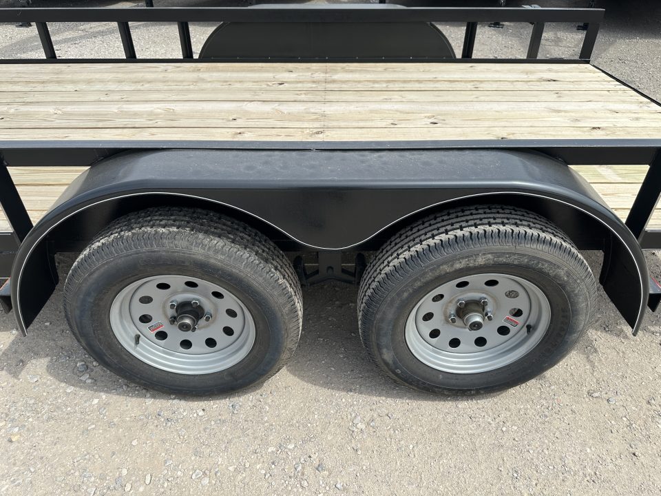 New 2026 Road Boss 83"x16' Tandem Axle Bumper Pull Basic Utility Trailer