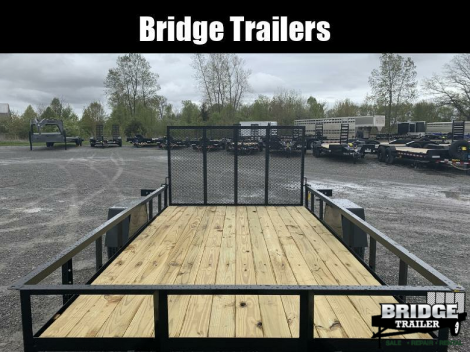 New 2026 AMO A612GXN (82" x 12') 2.9K Landscape Utility Trailer