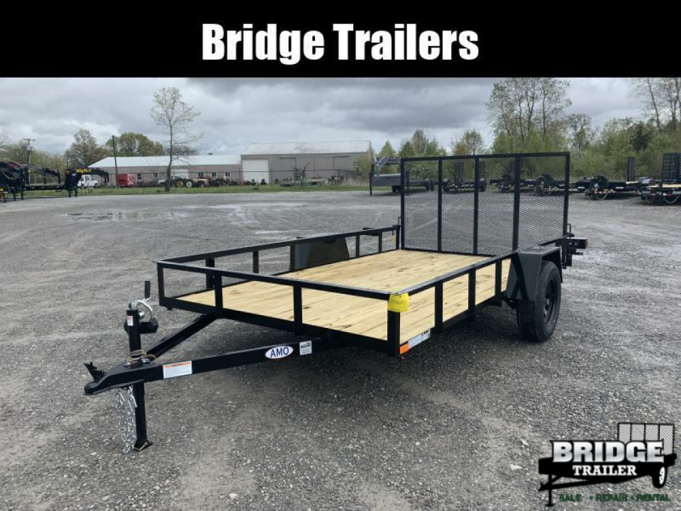 New 2026 AMO A612GXN (82" x 12') 2.9K Landscape Utility Trailer