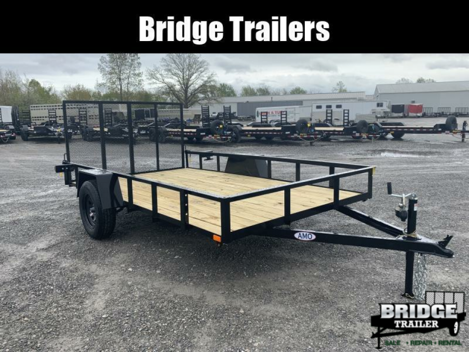 New 2026 AMO A612GXN (82" x 12') 2.9K Landscape Utility Trailer