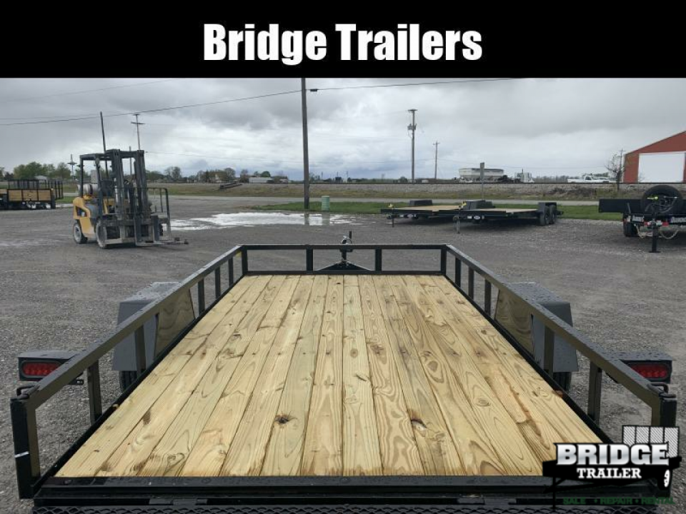 New 2026 AMO A612GXN (82" x 12') 2.9K Landscape Utility Trailer
