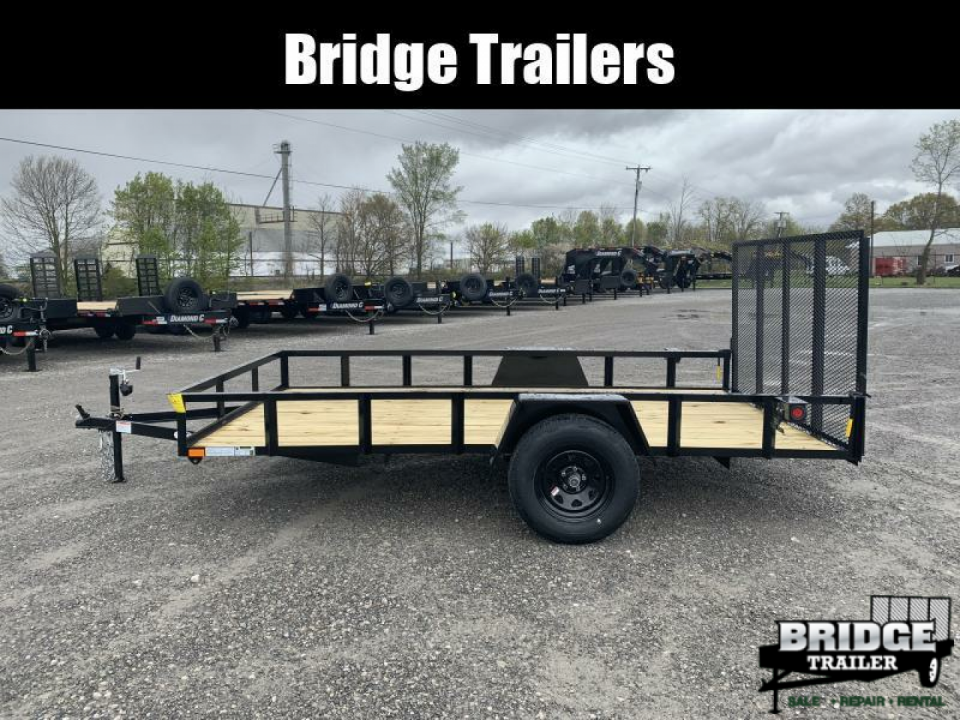 New 2026 AMO A612GXN (82" x 12') 2.9K Landscape Utility Trailer