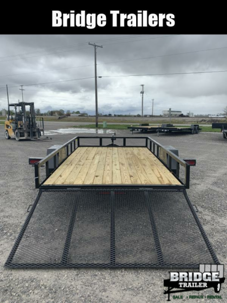 New 2026 AMO A612GXN (82" x 12') 2.9K Landscape Utility Trailer
