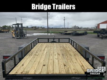 New 2026 AMO A612GXN (82" x 12') 2.9K Landscape Utility Trailer