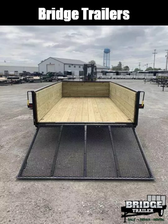 New 2026 AMO A9612XWG (82" x 12') 2.9K Highside Utility Trailer