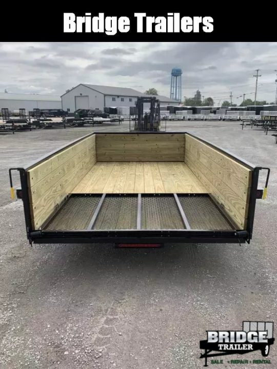 New 2026 AMO A9612XWG (82" x 12') 2.9K Highside Utility Trailer