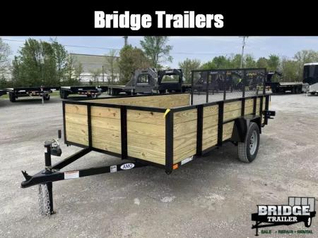 New 2026 AMO A9612XWG (82  x 12') 2.9K Highside Utility Trailer