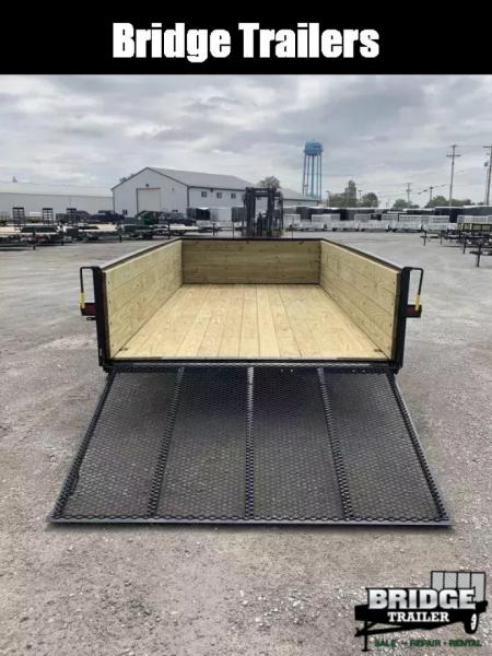 New 2026 AMO A9612XWG (82" x 12') 2.9K Highside Utility Trailer