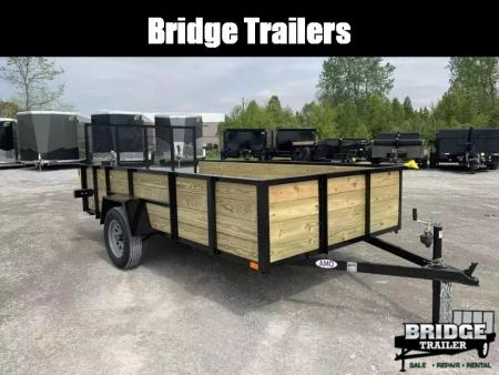 New 2026 AMO A9612XWG (82" x 12') 2.9K Highside Utility Trailer