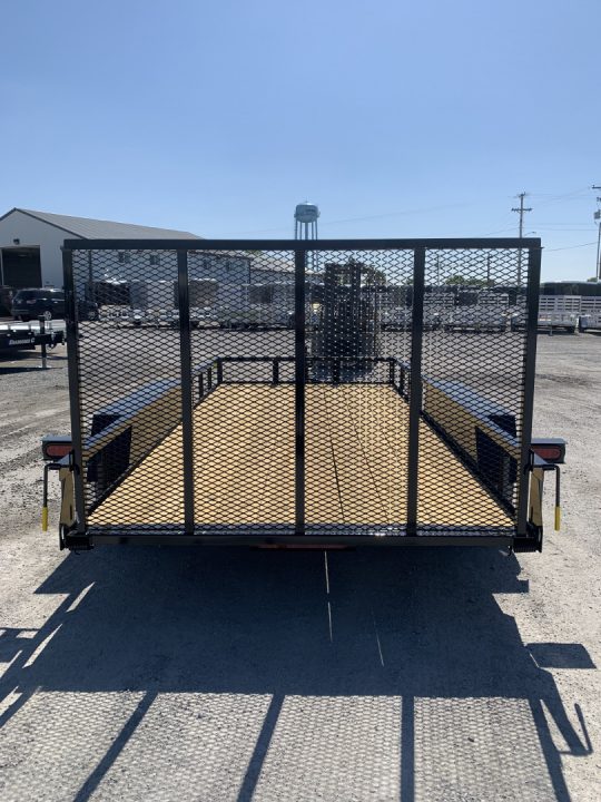 New 2026 AMO AL14TB (76" X 14') 7K Landscape Utility Trailer