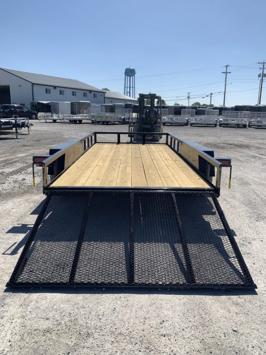 New 2026 AMO AL14TB (76" X 14') 7K Landscape Utility Trailer