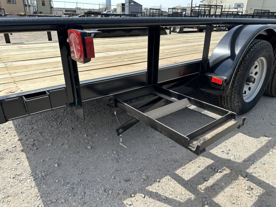 New 2026 Road Boss 83"x20' Tandem Axle Bumper Pull with Slide in Ramps & Pipe Rail Utility Trailer