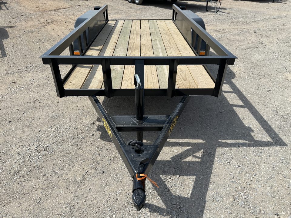 New 2026 Road Boss 5'x12' Tandem Axle Bumper Pull Basic Utility Trailer