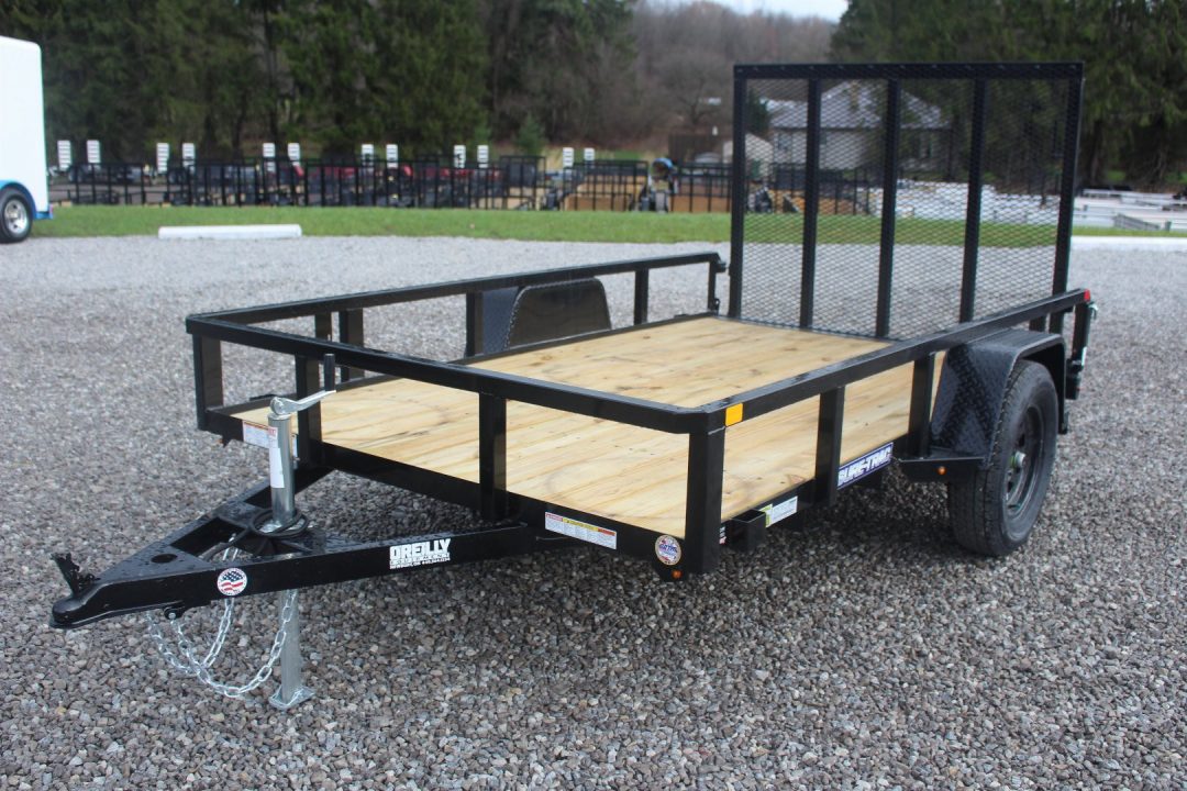 New 2026 Sure-Trac 6' x 10' Single Axle Tube Top Utility Trailer - 2990# GVW