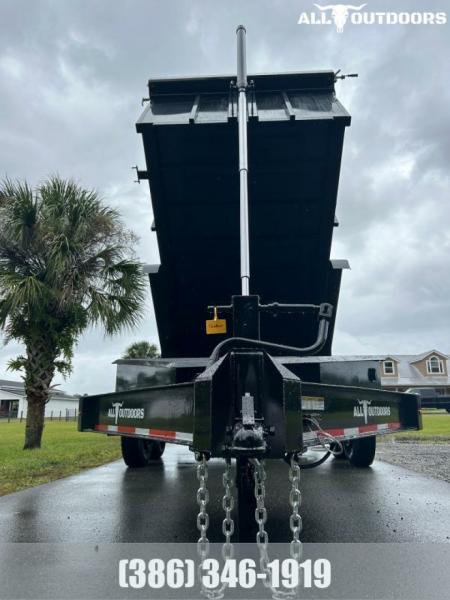 New 2025 Caliber Trailer Mfg 7x16 - 14K High Side Dump Trailer Dump Trailer