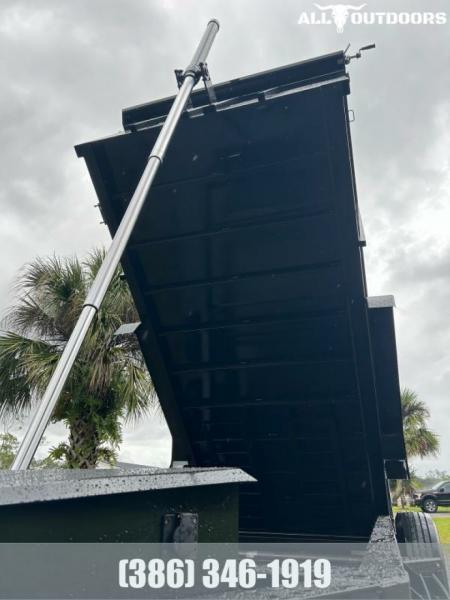 New 2025 Caliber Trailer Mfg 7x16 - 14K High Side Dump Trailer Dump Trailer