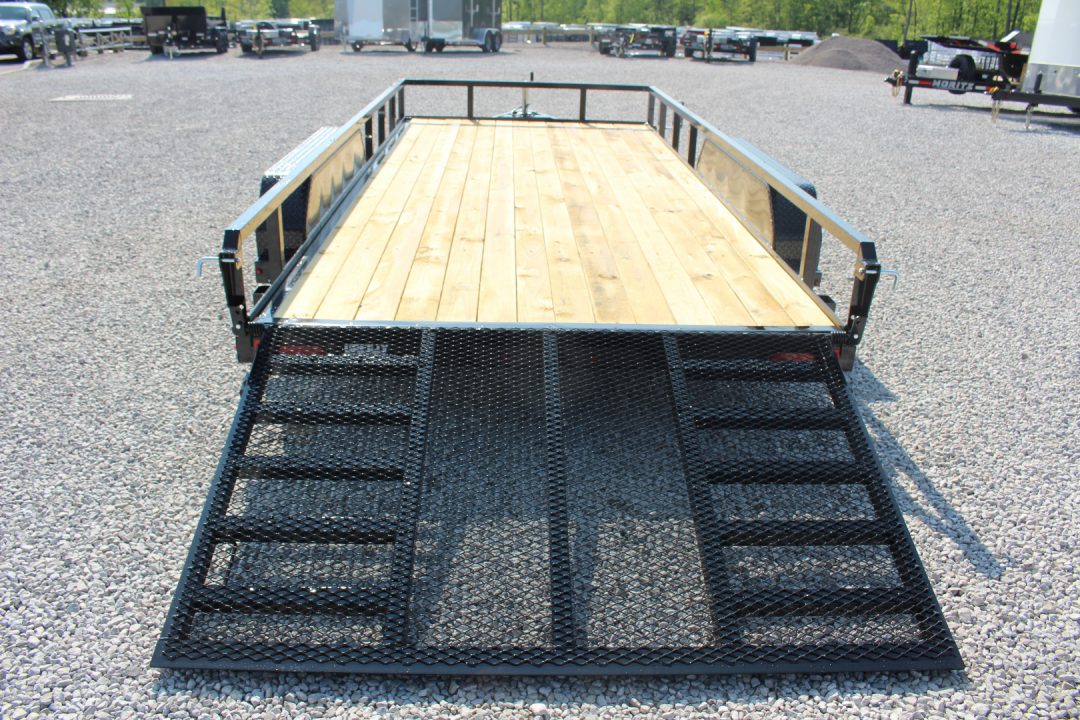 New 2026 Sure-Trac 7' x 16' Tandem Axle Tube Top Utility Trailer - 7000# GVW