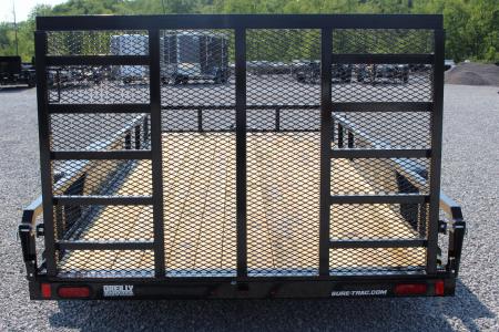 New 2026 Sure-Trac 7' x 16' Tandem Axle Tube Top Utility Trailer - 7000# GVW