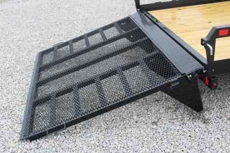 New 2026 Sure-Trac 7' x 16' Tandem Axle Tube Top Landscape Utility Trailer - 10,000# GVW